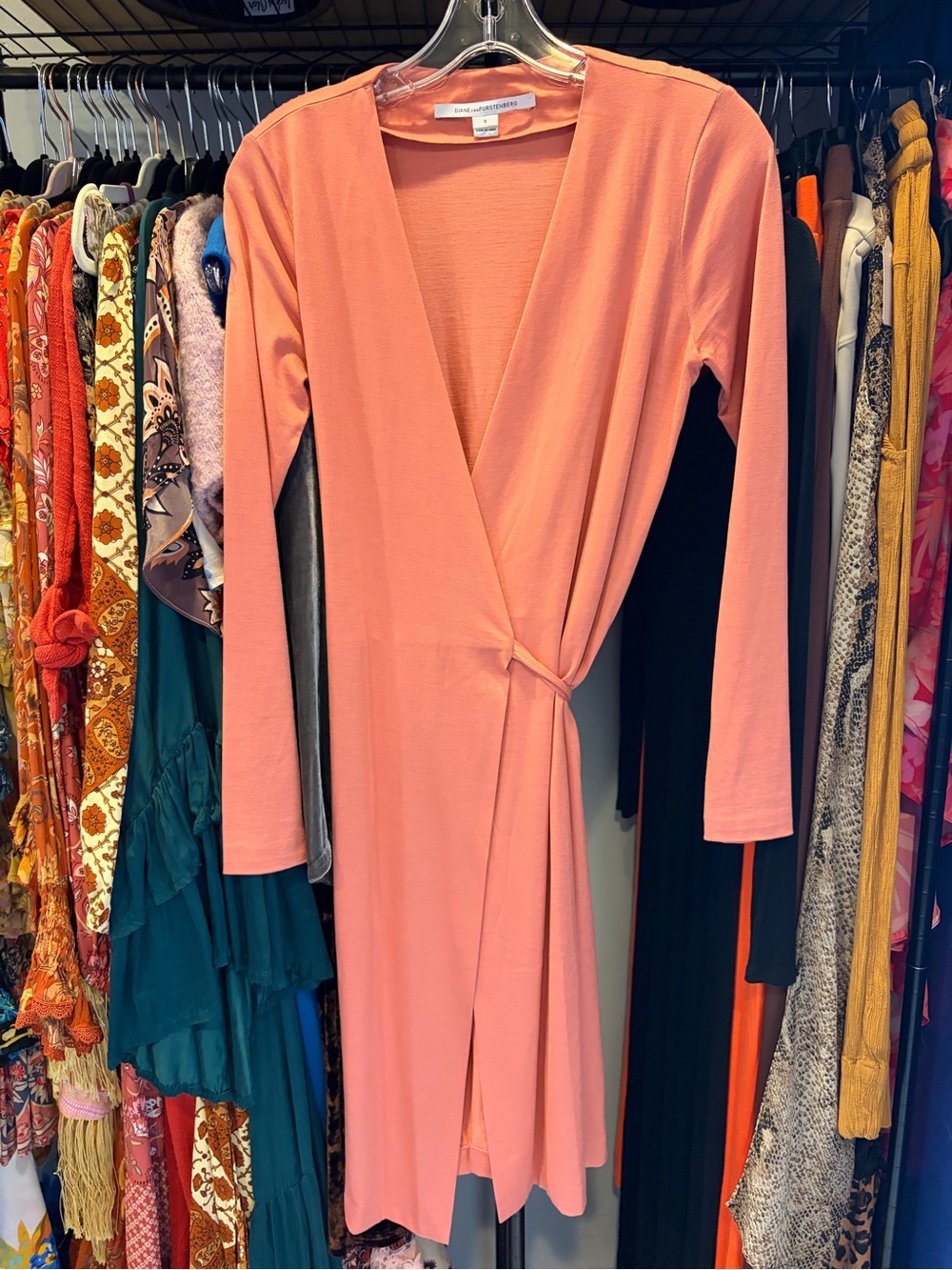 Diane Von Furstenburg silk Wrap Dress